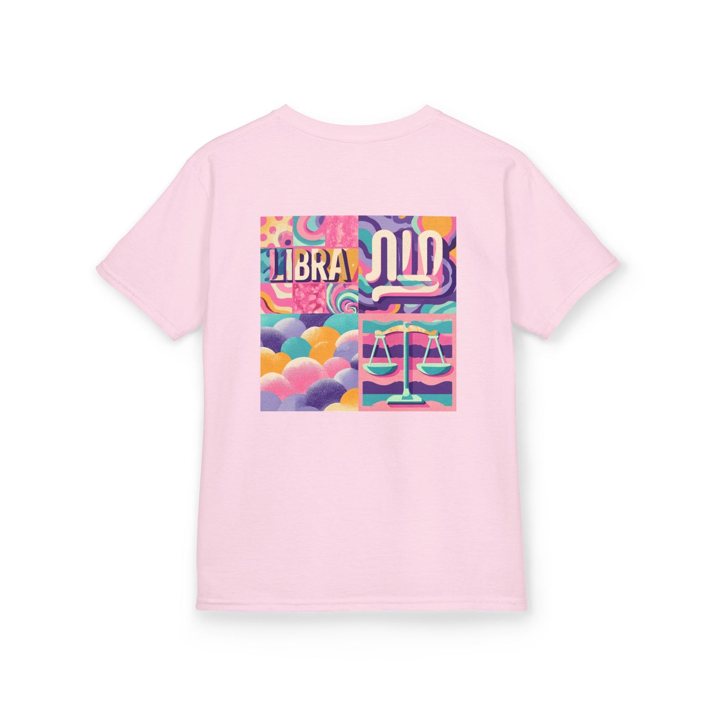 Colorful Libra Kids Tee - Perfect Birthday Gift, Astrology Tee, Zodiac Apparel, Fun Kids Wear, Cute Graphic Shirt, Libra Season