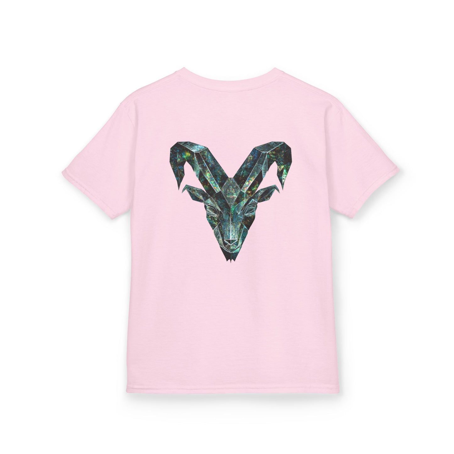 Earth Element Capricorn Kids Tee | ♑ Mountain Ram | Psychedelic Youth Shirt