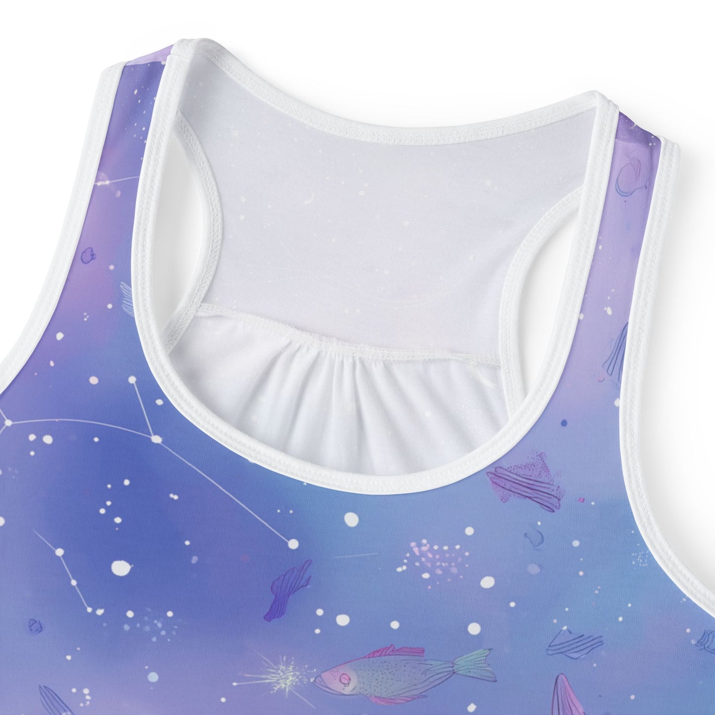 Celestial Bliss Women's Tank Top - AOP, Summer Top, Festival Wear, Casual Outfit, Galaxy Print, Gift for Her