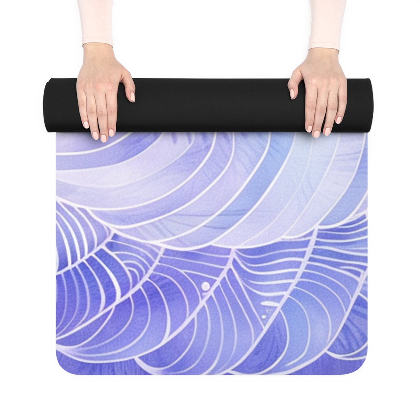 Libra Air Element Serene Mandala Yoga Mat - Zodiac Harmony Balance Mat, Astrology Meditation Gift, Celestial Justice Design