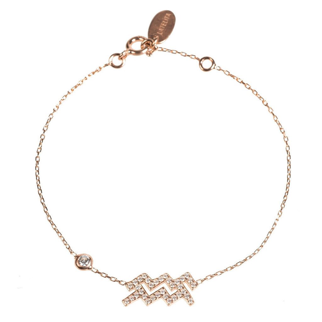 Zodiac Horoscope Star Sign Bracelet Aquarius