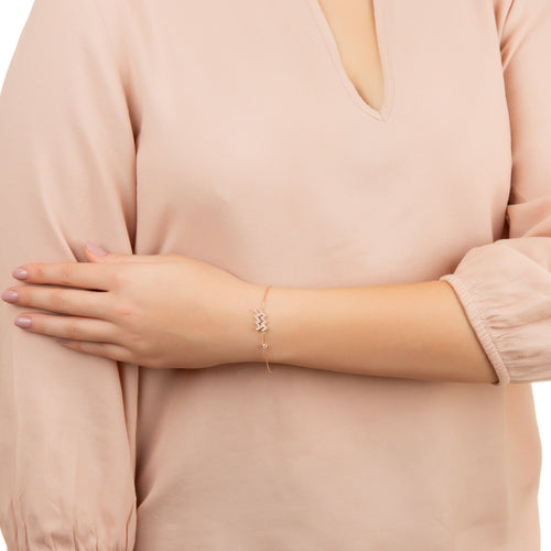 Zodiac Horoscope Star Sign Bracelet Aquarius