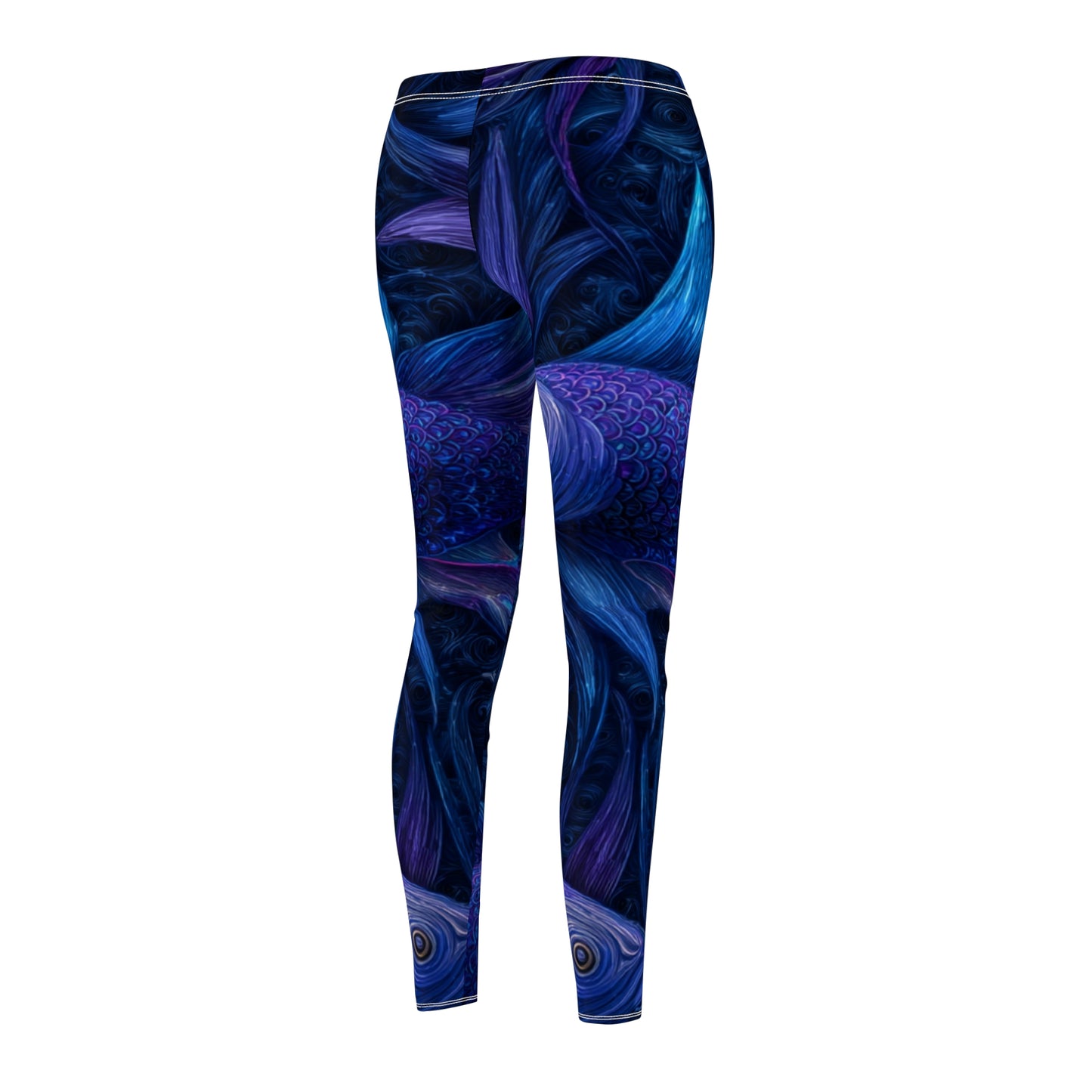 Water Element Pisces Leggings | ♓ Vibrant Artistic | Psychedelic Workout Tights