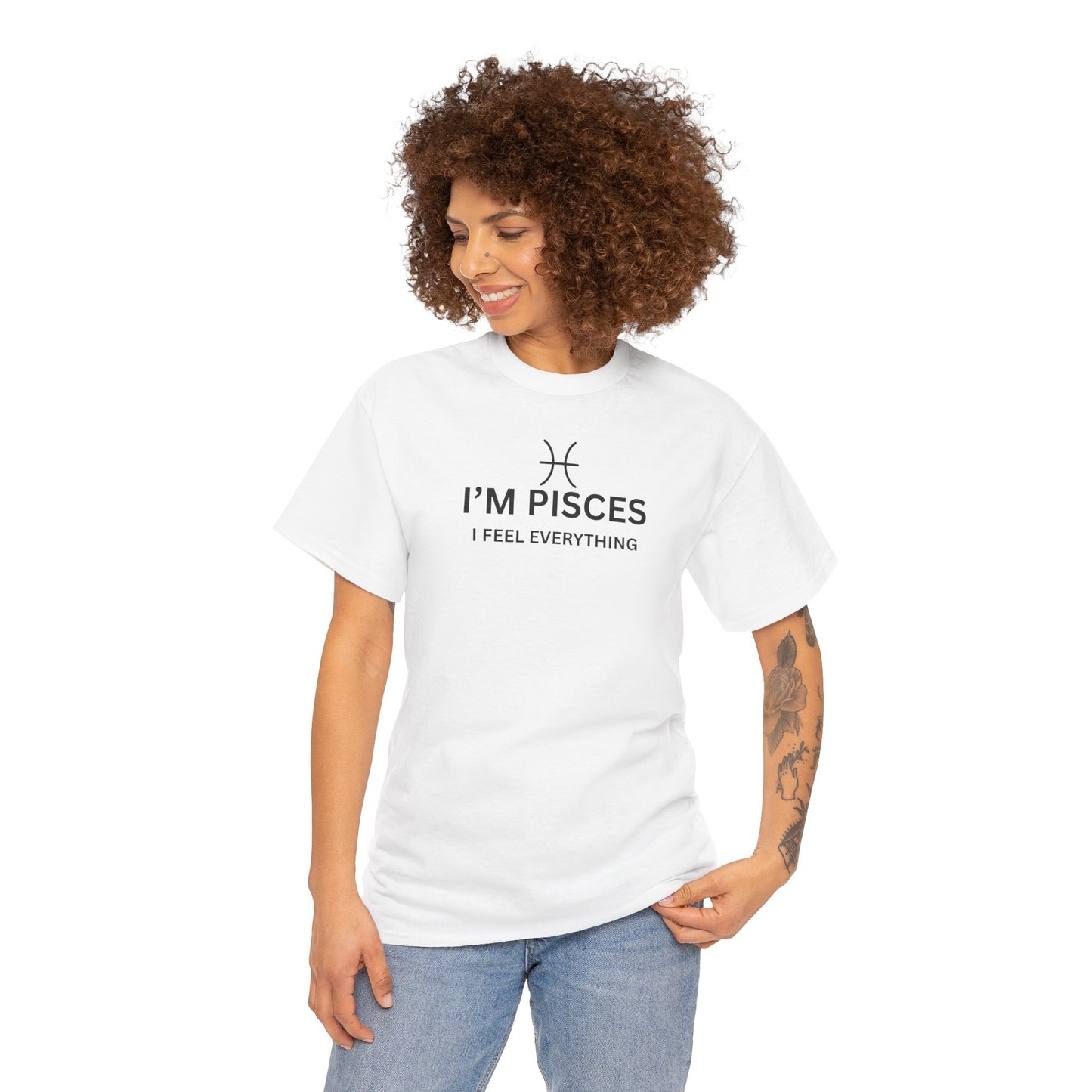 Im Pisces I Feel Everything TShirt  Astrology Pisces Tee