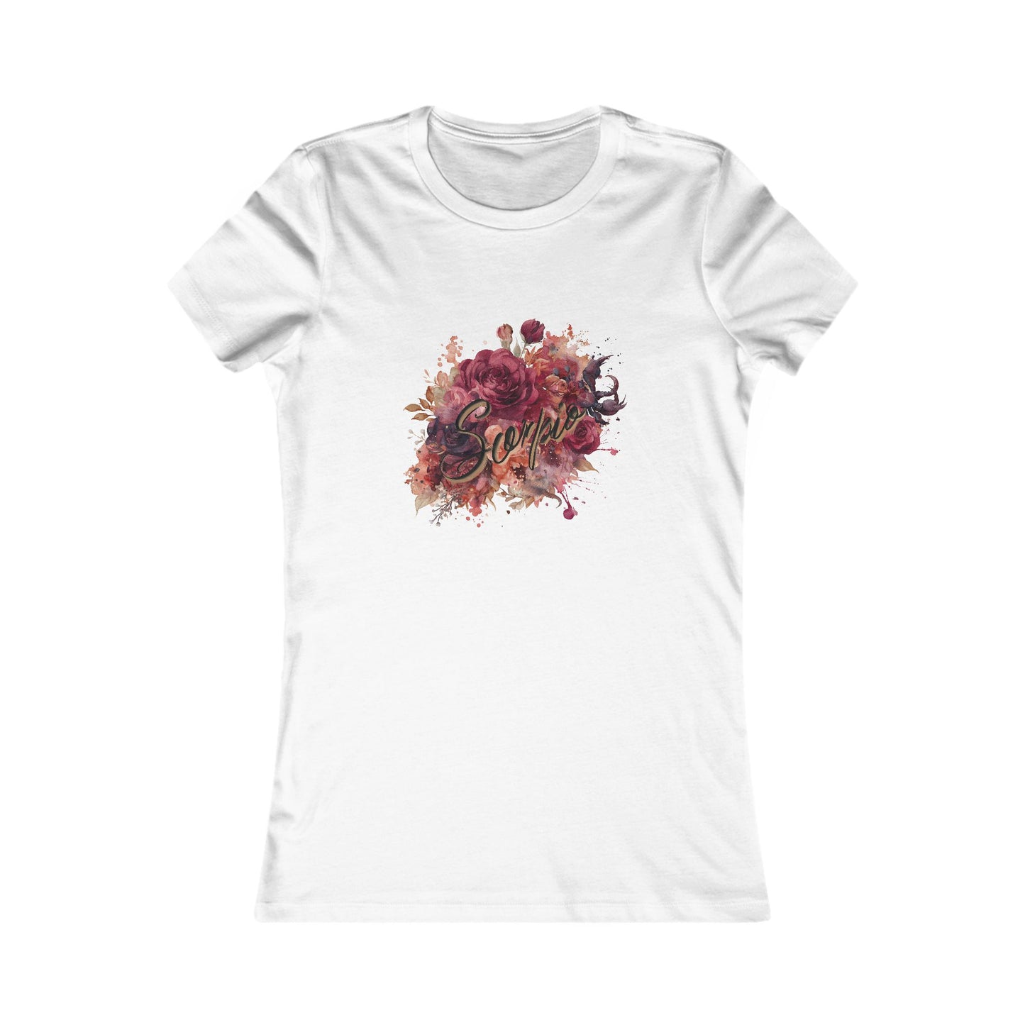 Floral Graphic Tee, Women's Favorite Floral T-Shirt, Cute Spring Top, Stylish Gift for Her, Casual Everyday Wear, Flower Design Tee