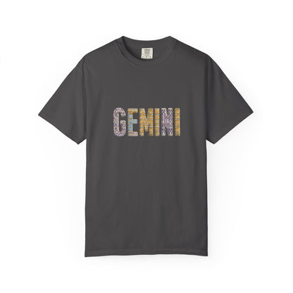Gemini Zodiac T-Shirt, Unisex Astrology Tee, Horoscope Gift, Birthday T-Shirt, Astrology Lover Apparel
