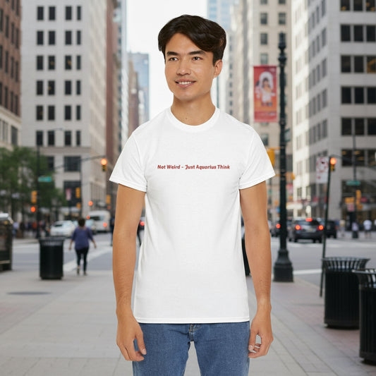 Embroidered Aquarius Unisex Tee
