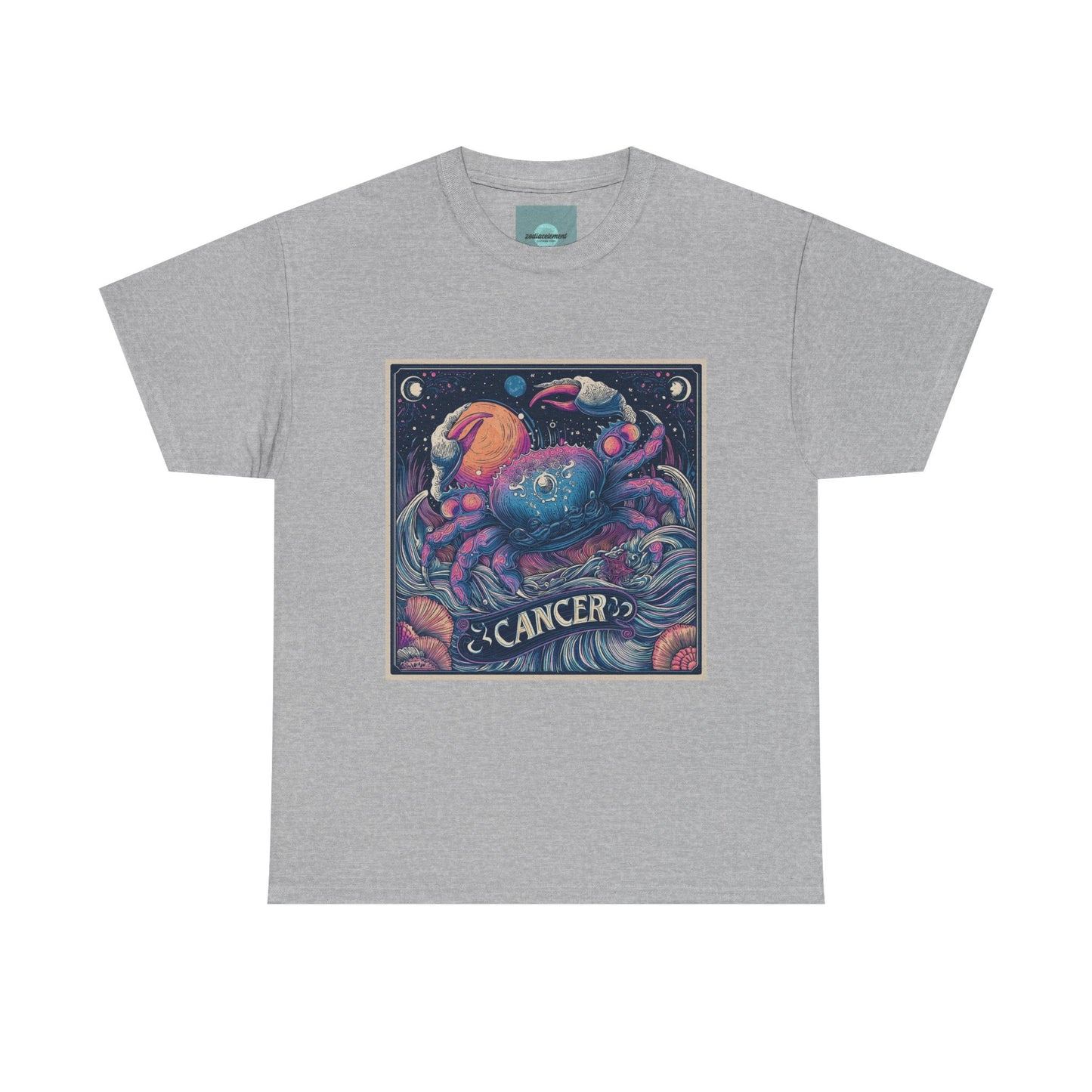 Astrological Cancer Tee, Zodiac Sign Shirt, Astrology T-Shirt for Crab Lovers, Birthday Gift, Unisex Astrology Clothing