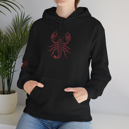 Scorpio Zodiac Unisex Hoodie Sweatshirt