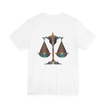 Air Element Libra Unisex Tee | ♎ Inner Peace | Psychedelic Zodiac Shirt