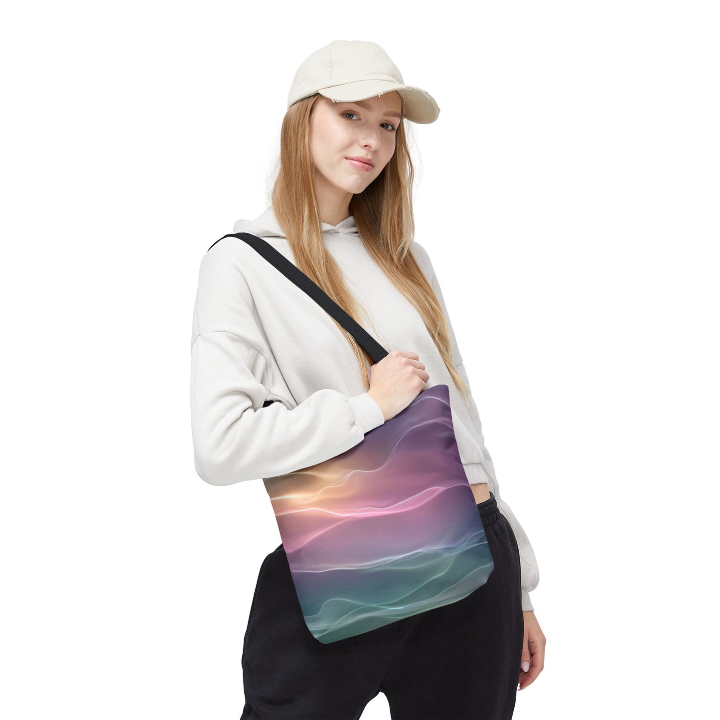 Earth Element Tote Bag | Taurus Virgo Capricorn | Psychedelic Abstract Design