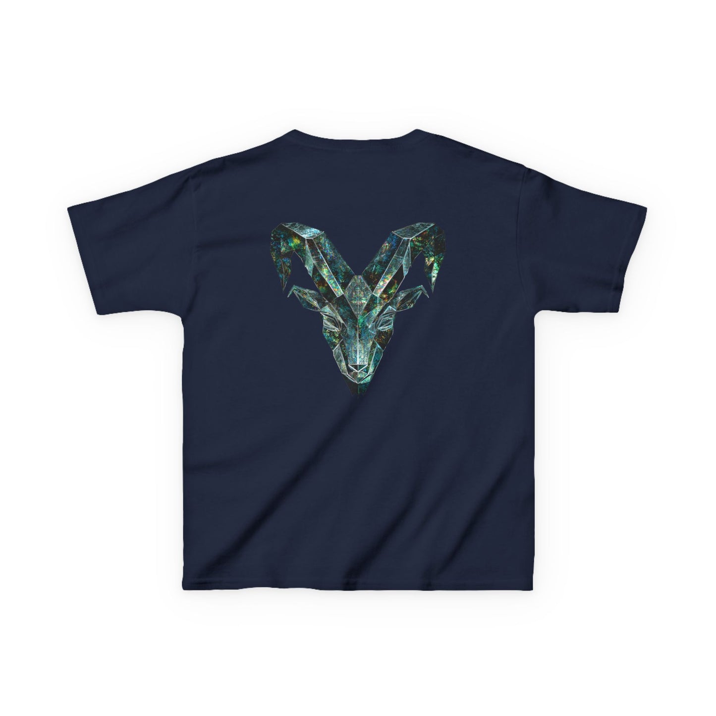 Earth Element Capricorn Kids Tee | ♑ Mountain Ram | Psychedelic Youth Shirt
