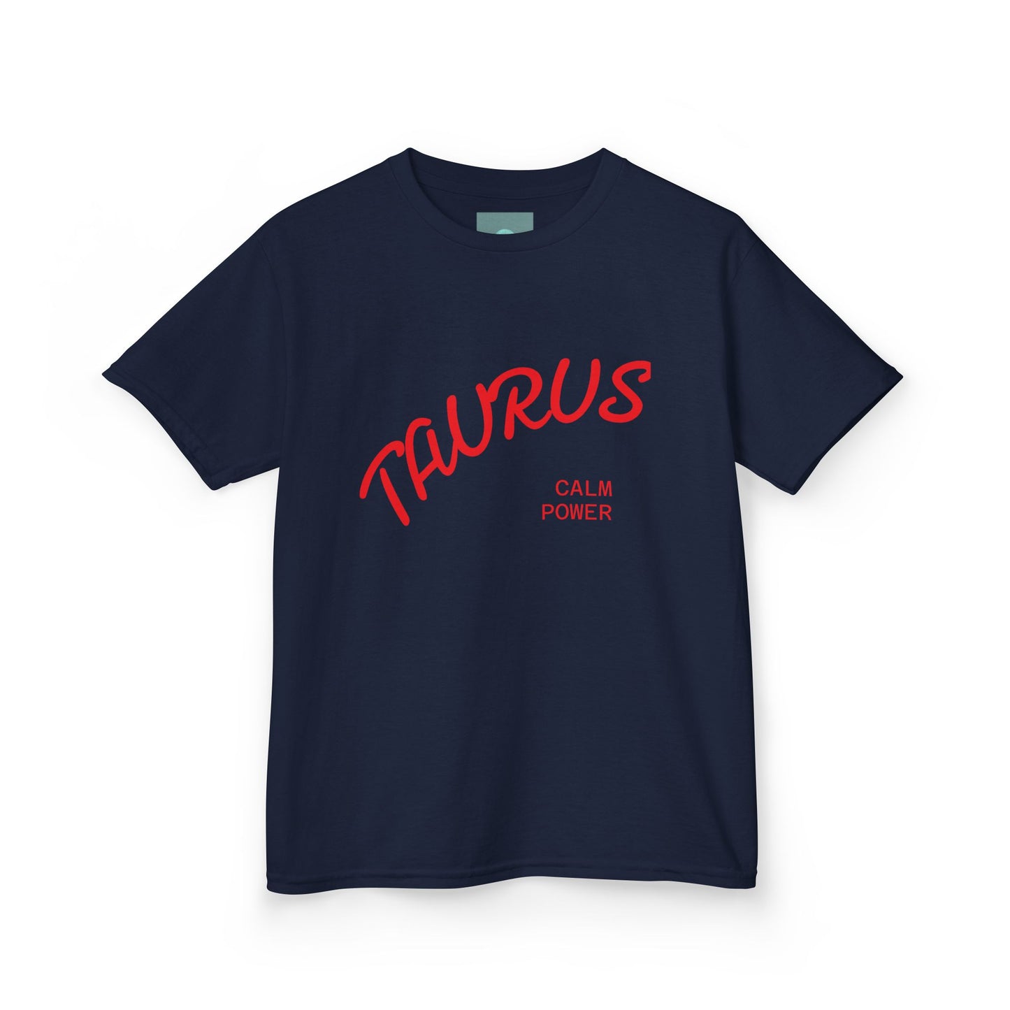 Taurus Kids Tee - Calm Power Graphic, Astrology Shirt, Zodiac Sign Gift, Birthday Apparel, Trendy Kids Wear