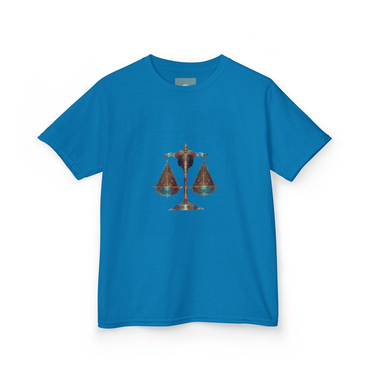 Kids Justice Scale Tee - Fun Graphic T-Shirt for Little Lawyers, Legal Theme Gift, Birthday, Back to School, Everyday Wear