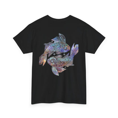 Water Element Pisces Unisex Tee | ♓ Dream Flow | Psychedelic Zodiac Shirt