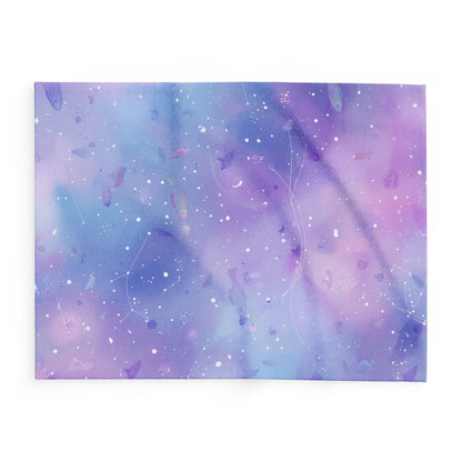 Cosmic Dream Fleece Blanket | Soft Throw for Cozy Nights, Gift for Stargazers, Celestial Home Décor, Space Lover Blanket, Galaxy Design