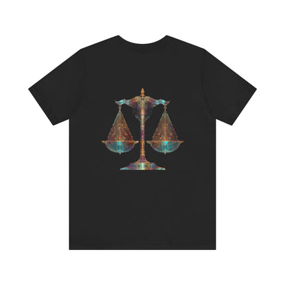Air Element Libra Unisex Tee | ♎ Inner Peace | Psychedelic Zodiac Shirt
