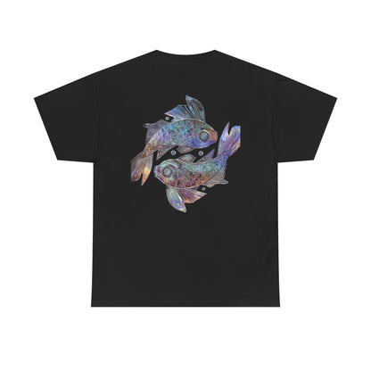 Water Element Pisces Unisex Tee | ♓ Dream Flow | Psychedelic Zodiac Shirt