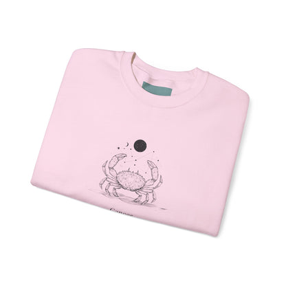 Charming Crab Graphic Sweatshirt - Cozy Unisex Crewneck for Casual Wear, Gift, Beach Lovers, Summer Vibe, Ocean Adventure