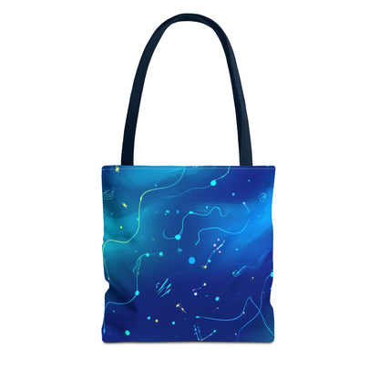 Celestial Tote Bag, Cosmic Tote, Universe Shopper, Astral Bag, Galaxy Gift, Starry Accessory