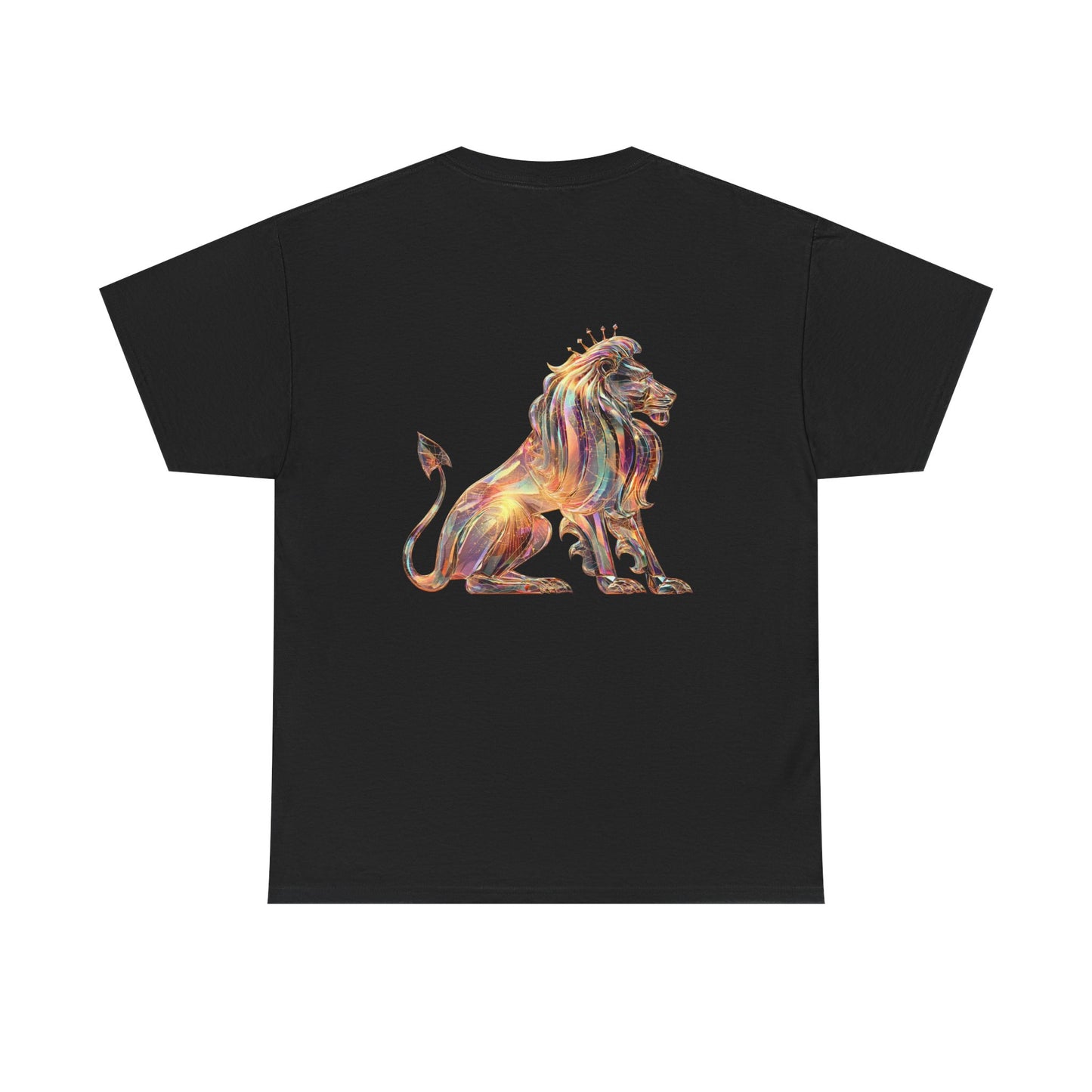 Fire Element Leo Unisex Tee | ♌ Brave Heart | Psychedelic Zodiac Shirt