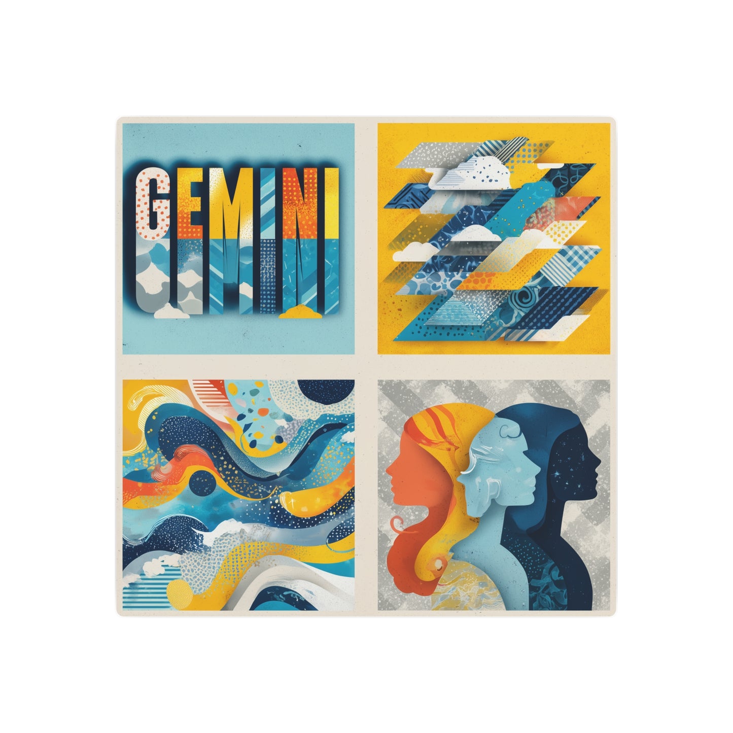 Gemini Metal Wall Art Sign, Zodiac Decor, Astrology Home Decor, Unique Gift for Gemini, Personalized Astrological Sign