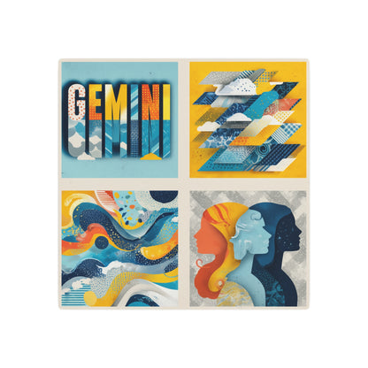 Gemini Metal Wall Art Sign, Zodiac Decor, Astrology Home Decor, Unique Gift for Gemini, Personalized Astrological Sign