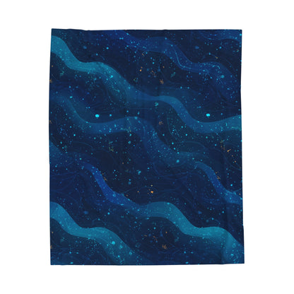 Cozy Velveteen Plush Blanket - Soft Touch, Home Decor, Gift for Her, Spa Day, Cozy Nights, Holiday Present, Nursery Decor