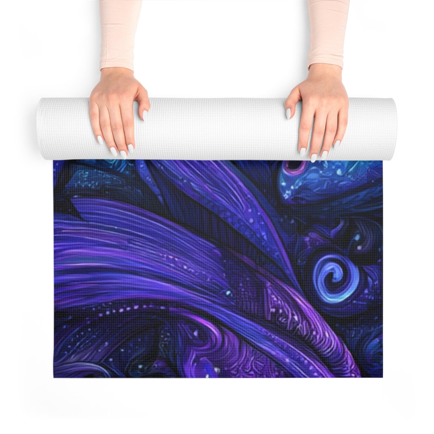 Water Element Pisces Yoga Mat | ♓ Artistic Mandala | Psychedelic Foam Mat