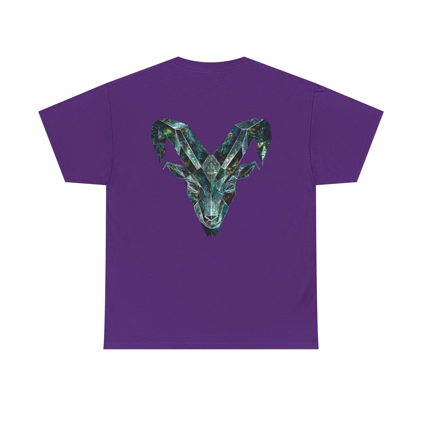 Earth Element Capricorn Unisex Tee | ♑ Mountain Ram | Psychedelic Zodiac Shirt