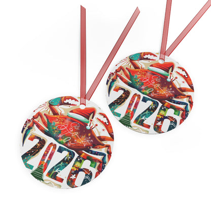 Metal Ornaments, Cancer Zodiac Sign Decoration, Astrology Gift, Horoscope Ornament, Celestial Décor, Astrological Christmas Gift