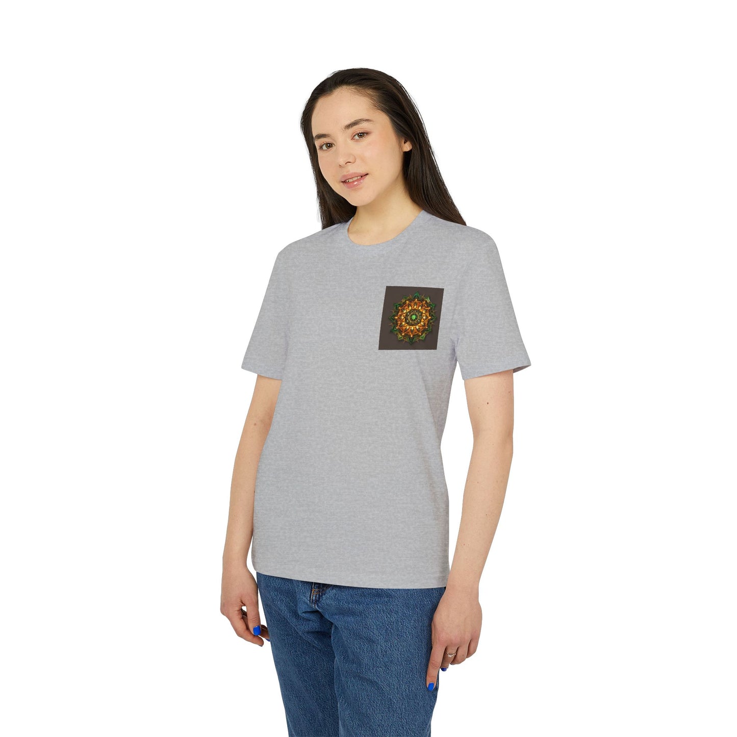 Artistic Mandala T-Shirt | Unisex Graphic Tee for Creators, Gift for Artists, Casual Wear, Bohemian Style, Unique Design