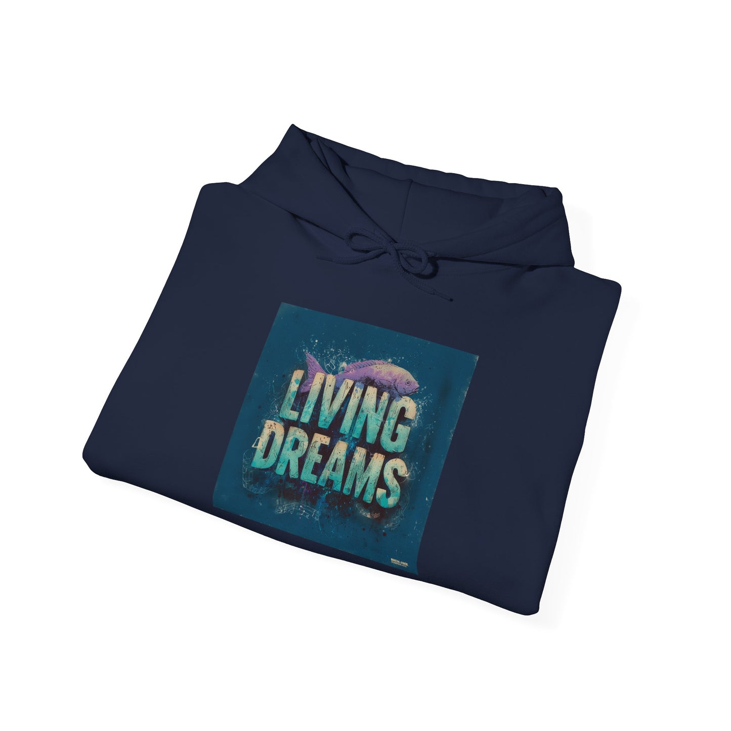 Living Dreams Hoodie — Inspirational Graphic Pullover