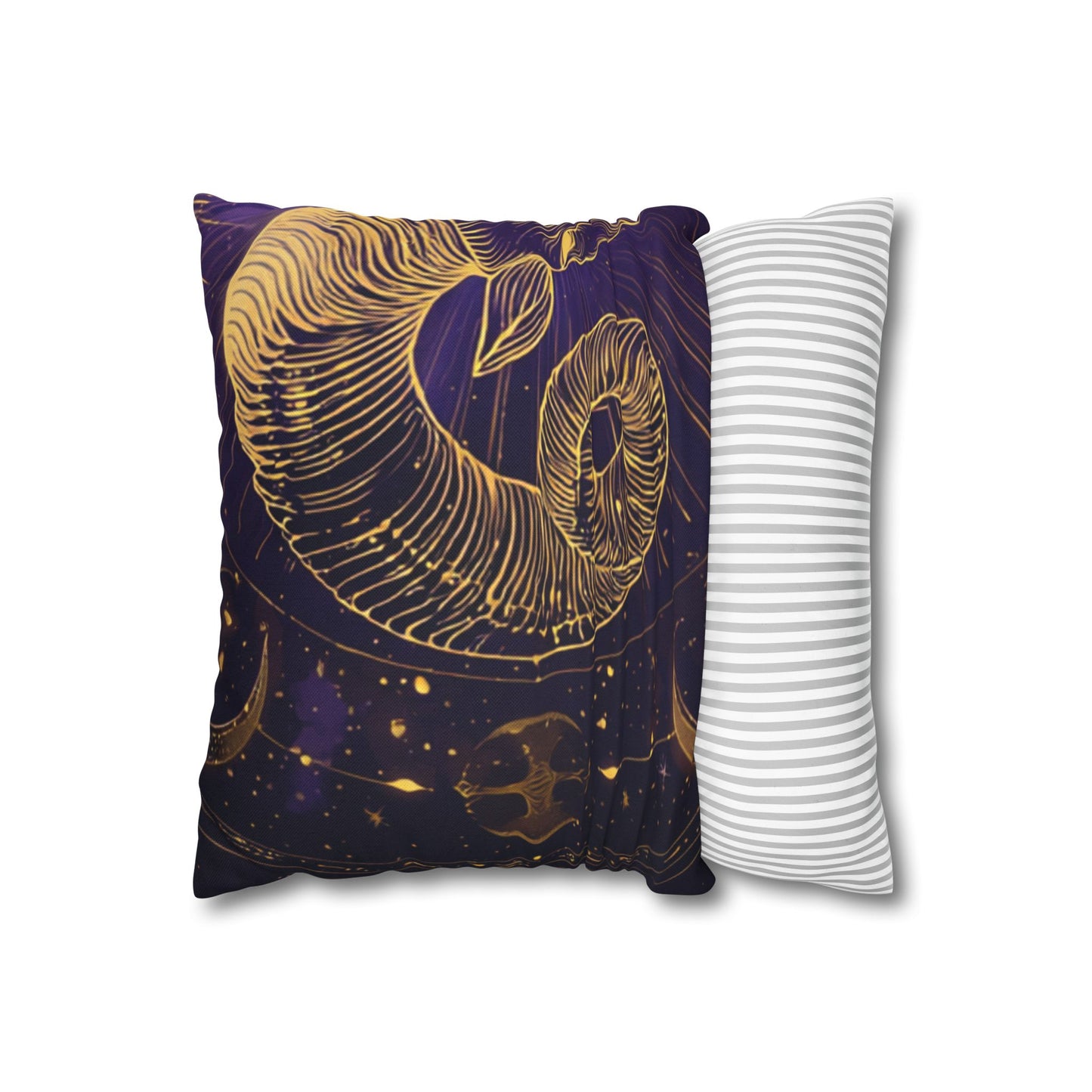 Zodiac Aries Pillowcase - Celestial Home Decor, Astrology Gift, Boho Throw Pillow, Unique Bedding, Horoscope Pillows