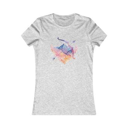 Women’s Artistic Tee with Abstract Design, Casual Wear, Graphic Tee, Birthday Gift, Unique Women’s Shirt, Stylish Outfit