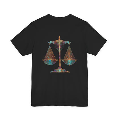 Air Element Libra Unisex Tee | ♎ Inner Peace | Psychedelic Zodiac Shirt
