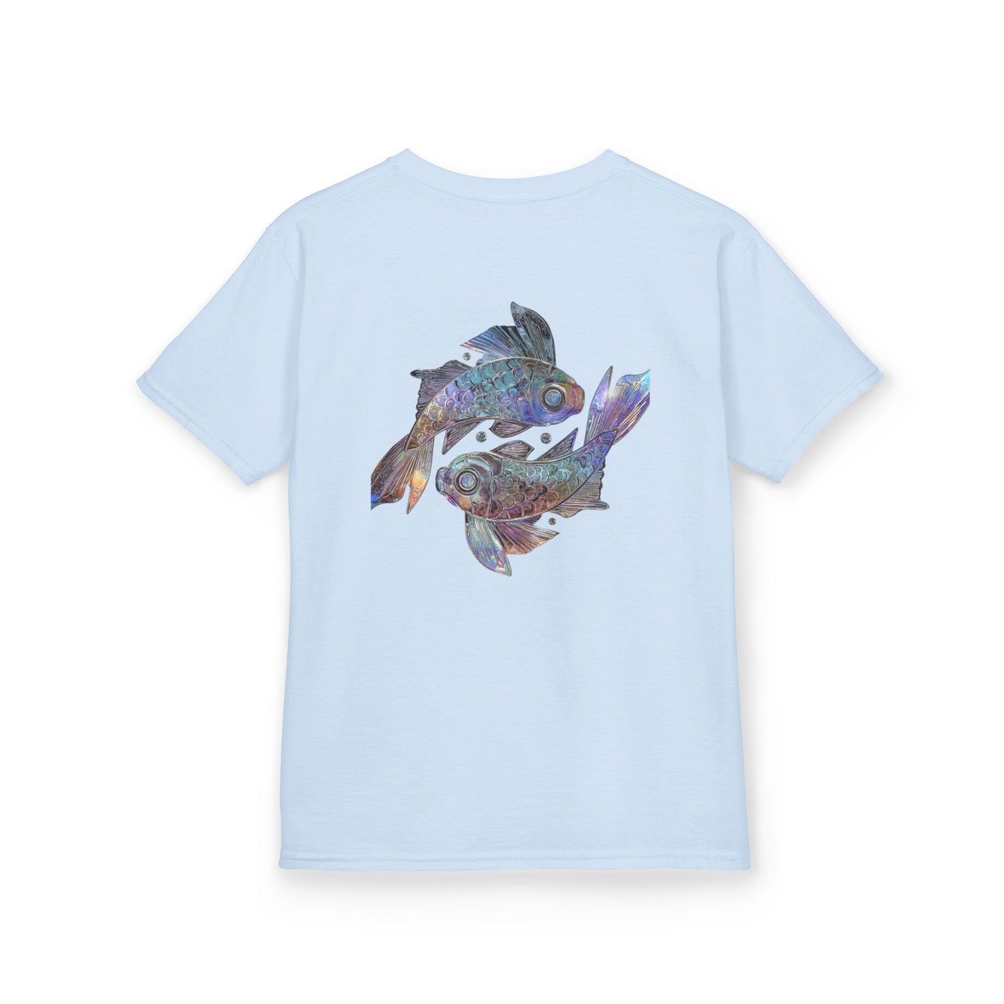 Water Element Pisces Kids Tee | ♓ Dream Flow | Psychedelic Youth Shirt