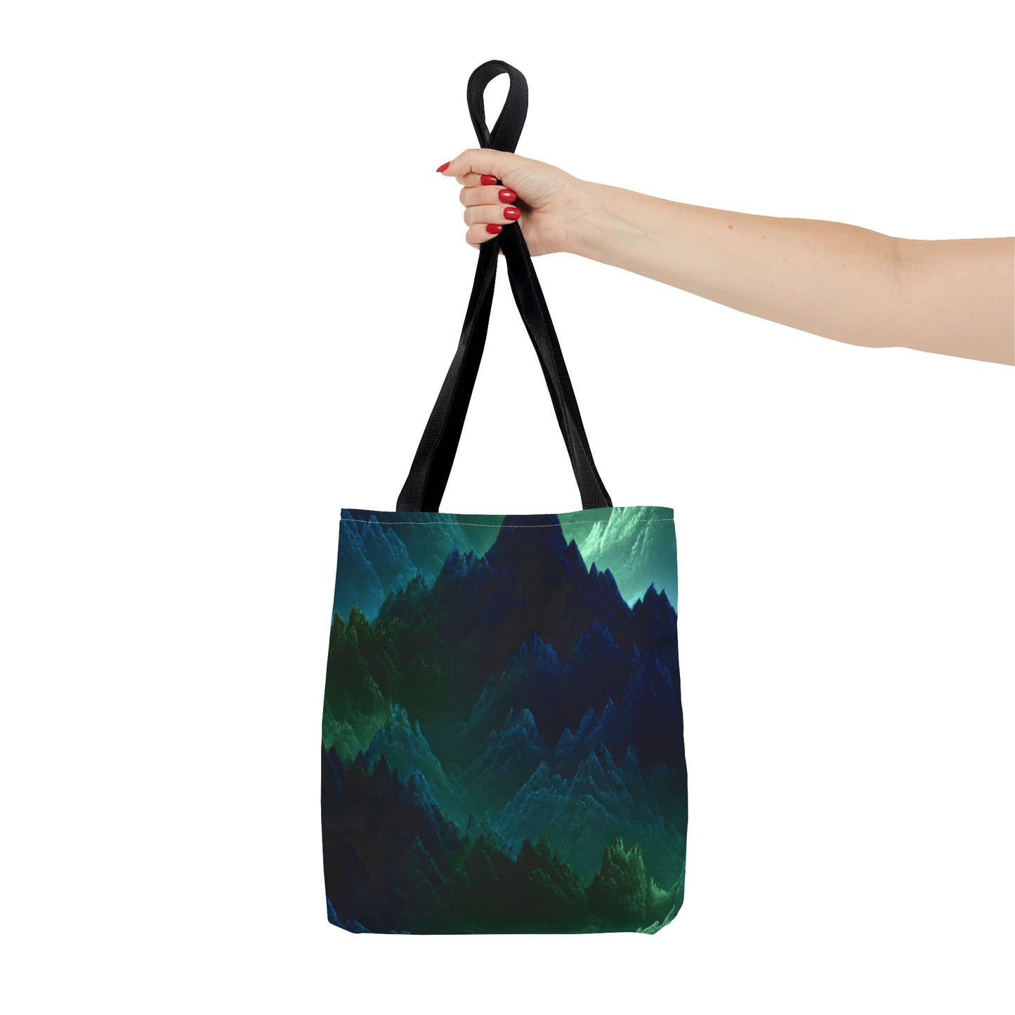 Earth Element Capricorn Tote Bag | ♑ Mystical Mountain | Psychedelic Carryall