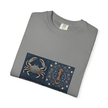 Ocean-Inspired Graphic T-Shirt for Nature Lovers, Beach Vibes, Summer Apparel, Astrology Gift, Unisex Casual Wear