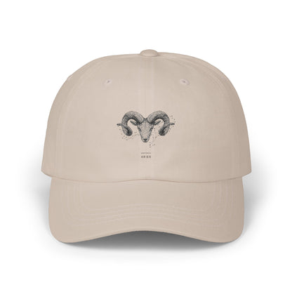 Classic Dad Cap with Unique Ram Design, Perfect for Casual Outings, Father's Day Gift, Outdoor Adventures, Trendy Fashion