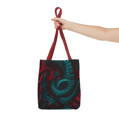 Fire Element Aries Tote Bag | ♈ Mystical Swirl | Psychedelic Carryall