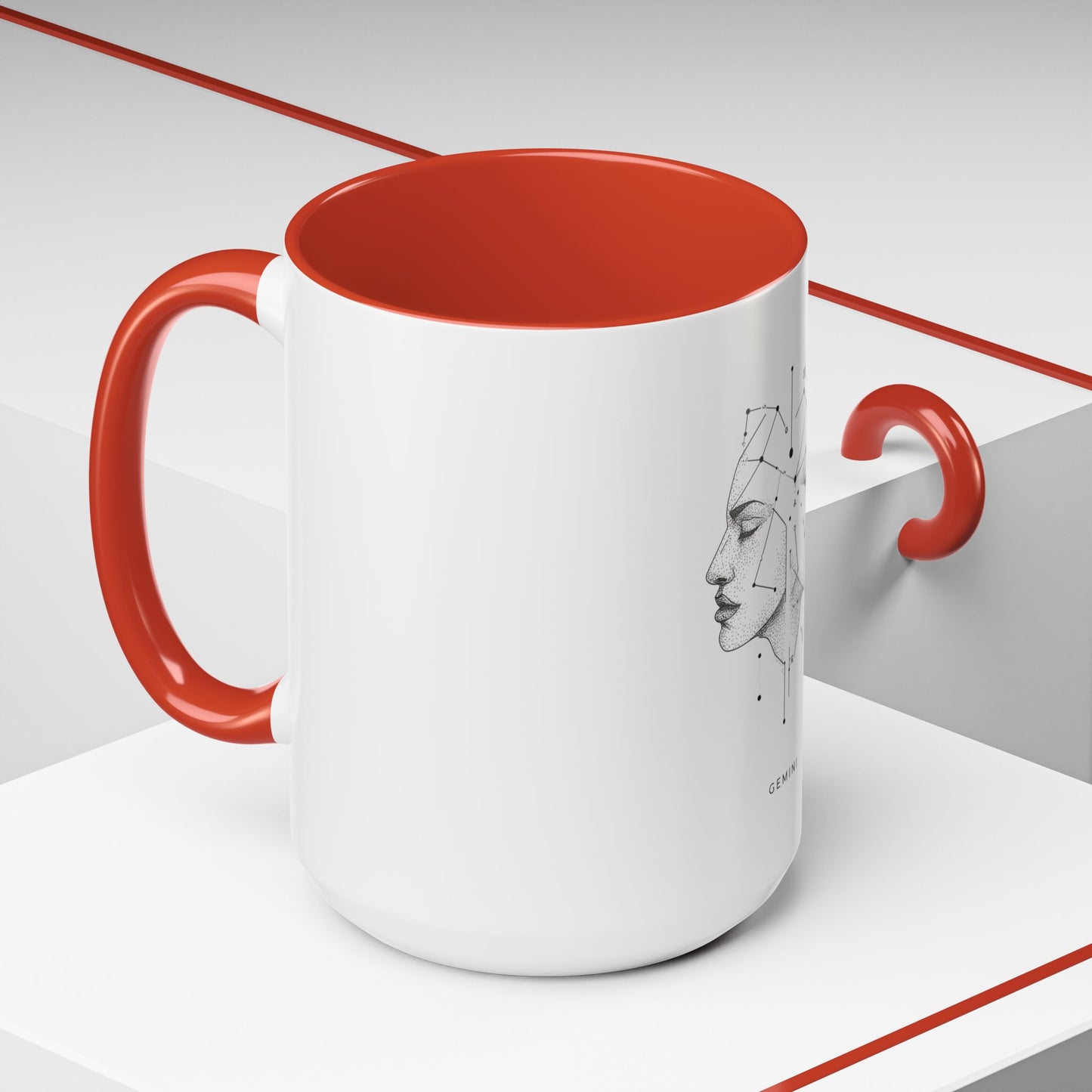 Mug Personalizable Gemini Accent Coffee Mug