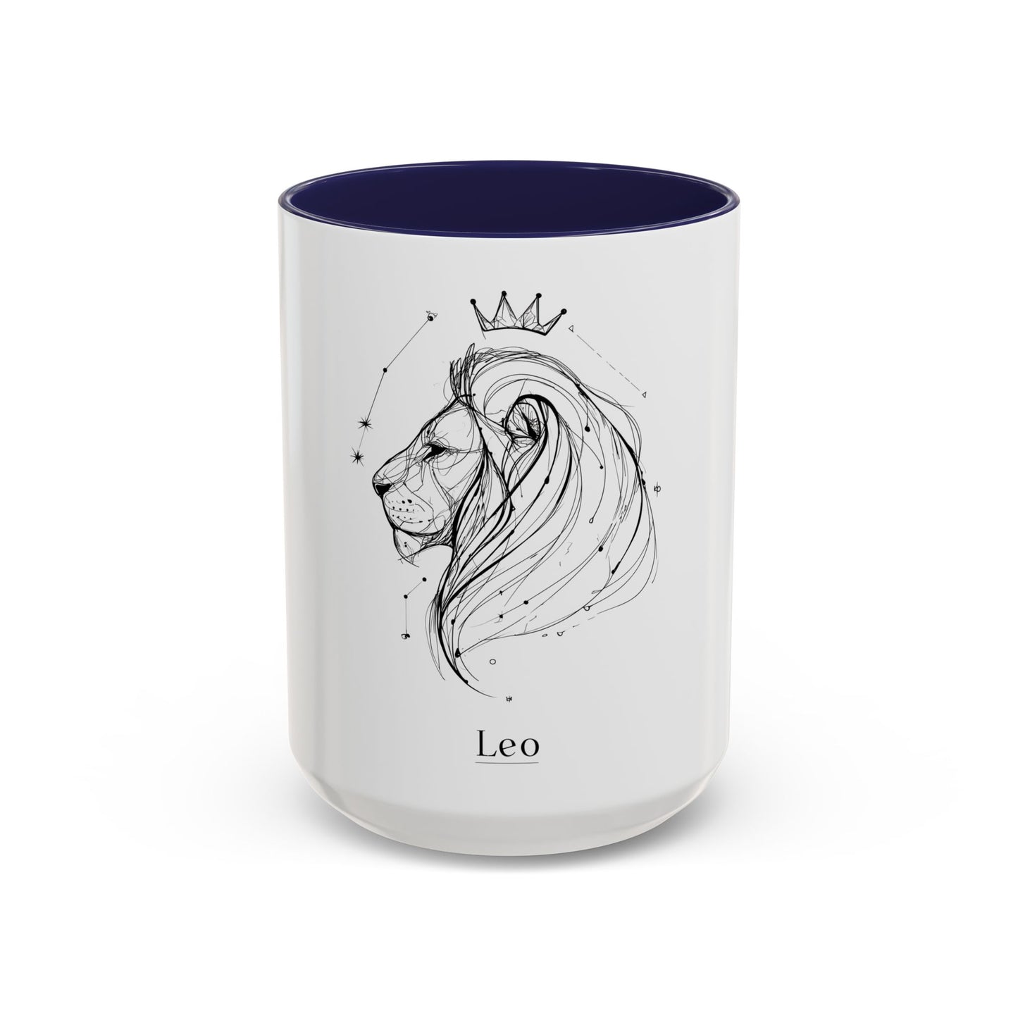 Leo Zodiac Coffee Mug - Astrology Lover Gift, Birthday Mug, Custom Star Sign, Horoscope Cup, Celestial Decor