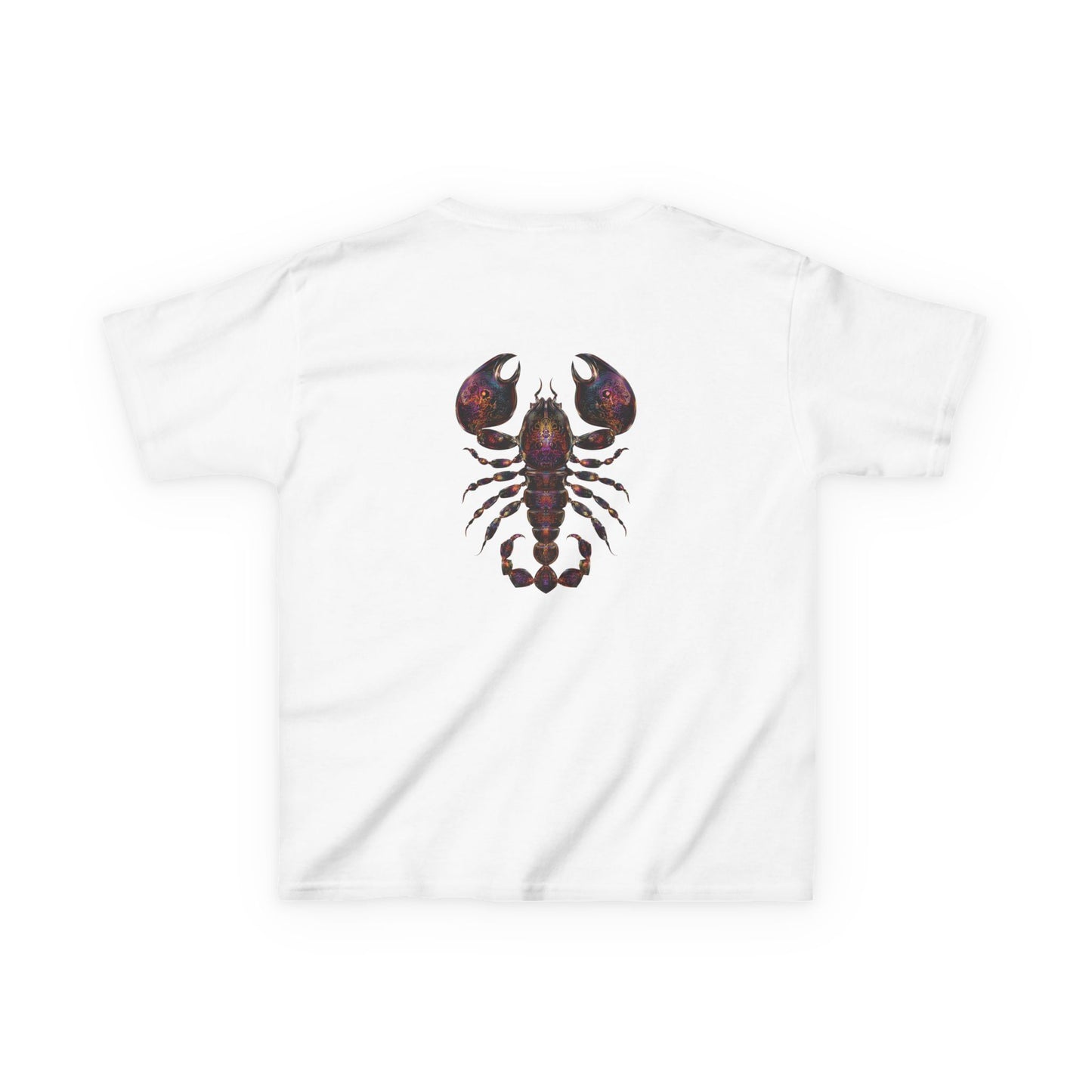 Water Element Scorpio Kids Tee | ♏ Mystical Scorpion | Psychedelic Youth Shirt