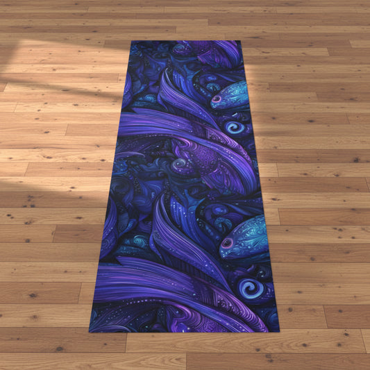 Artistic Foam Yoga Mat | Mandala Decor, Zen Meditation, Fitness Gift, Home Exercise, Yoga Gifts, Eco-Friendly Design