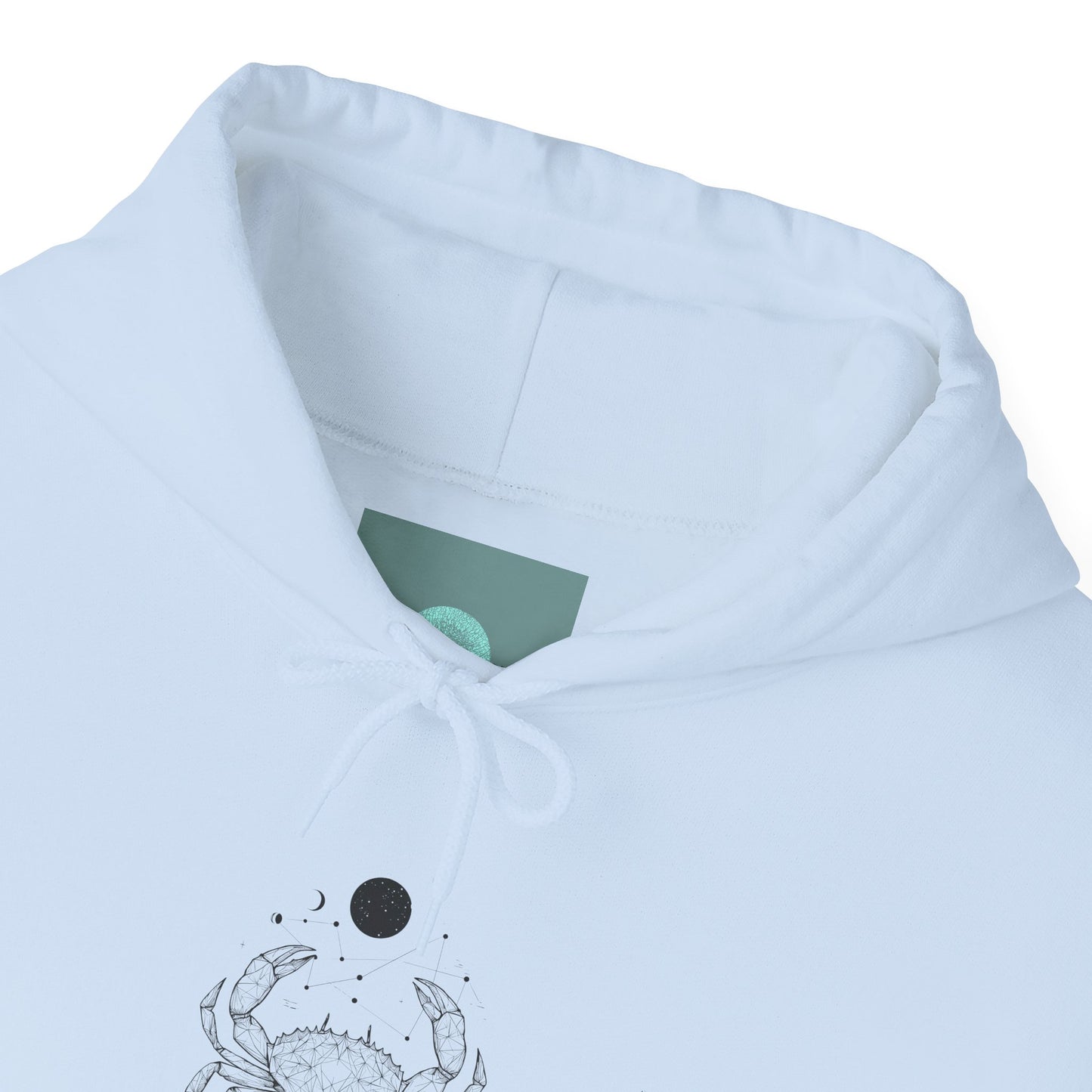 Cozy Crab Graphic Hoodie - Fun Gift for Beach Lovers, Casual Wear, Summer Vibes, Seafood Lover's Apparel, Cute Sweatshirt for Friends