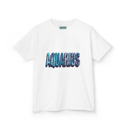 Aquarius Kids Tee - Fun Astrology Shirt, Zodiac Gift, Unique Birthday Present, Cool Graphic Tee, Astrology Fashion