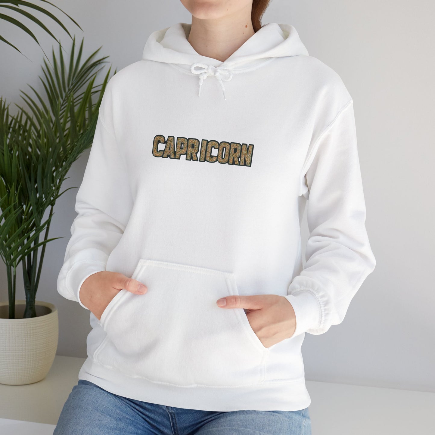 Capricorn Zodiac Hoodie - Unisex Heavy Blend™ with Stylish Astrology Art, Perfect Gift for Birthdays, Astrology Lovers, Cozy Fashion