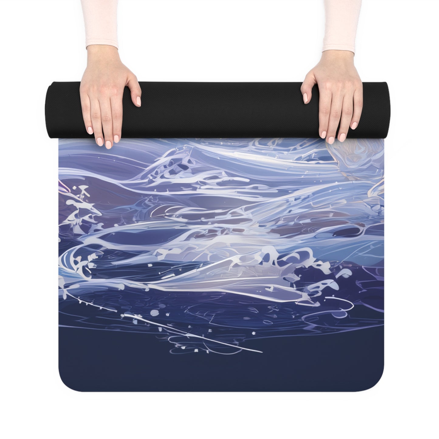 Celestial Crab Rubber Yoga Mat | Unique Meditation Gift, Non-slip Fitness Mat, Perfect for Home & Studio, Yoga Enthusiasts, Astrology Lover