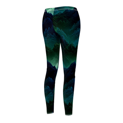 Earth Element Capricorn Leggings | ♑ Galaxy-Inspired | Psychedelic Workout Tights